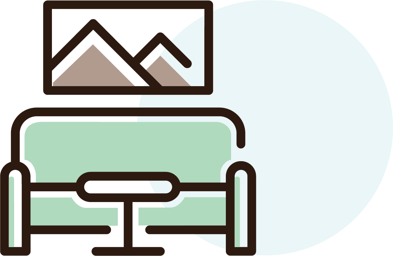 Organization by Graceful Nesting